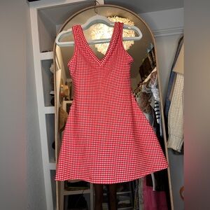 Abercrombie & Fitch Red gingham Dress